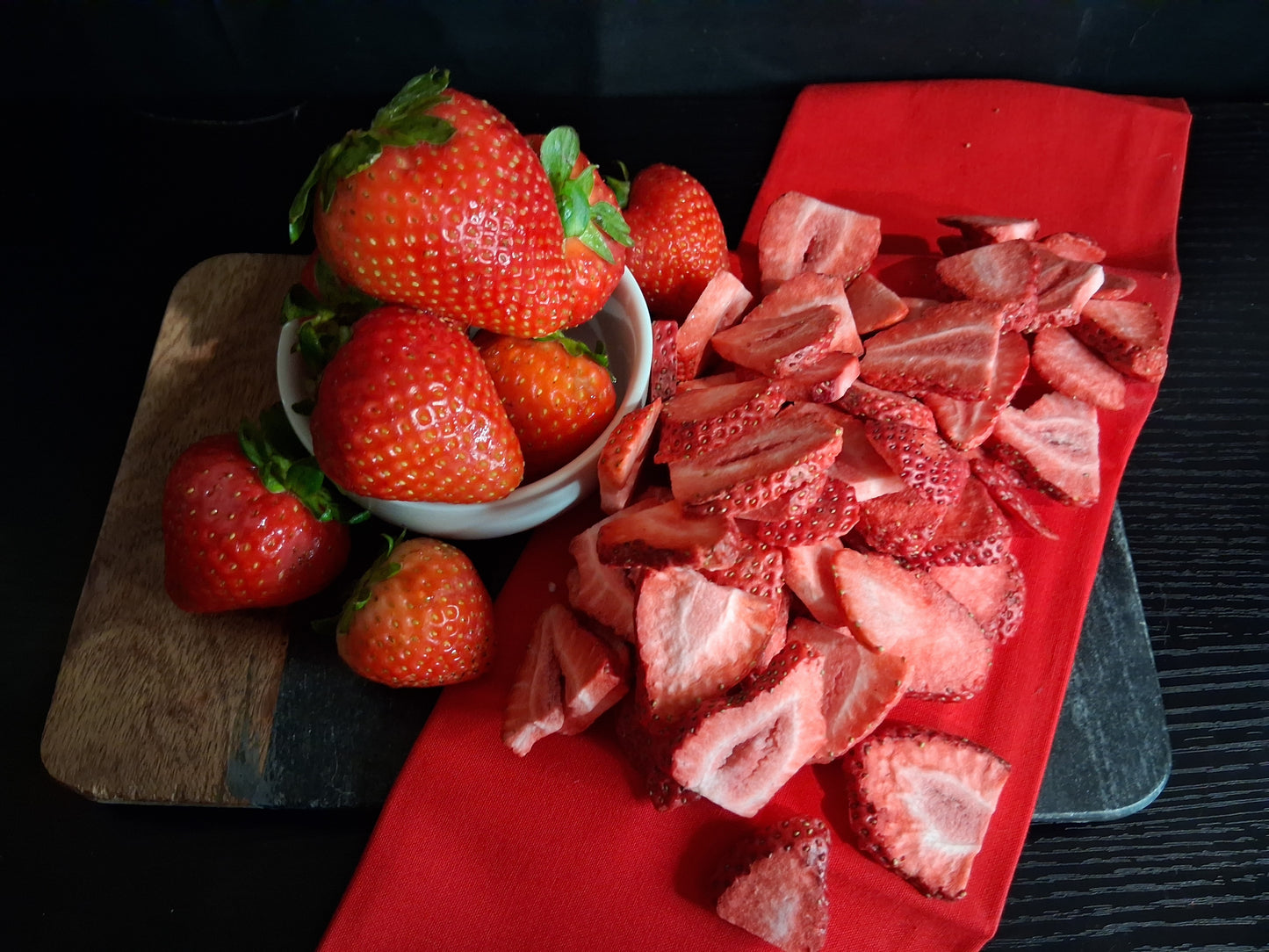 Freeze Dried Sliced Strawberries 1 oz