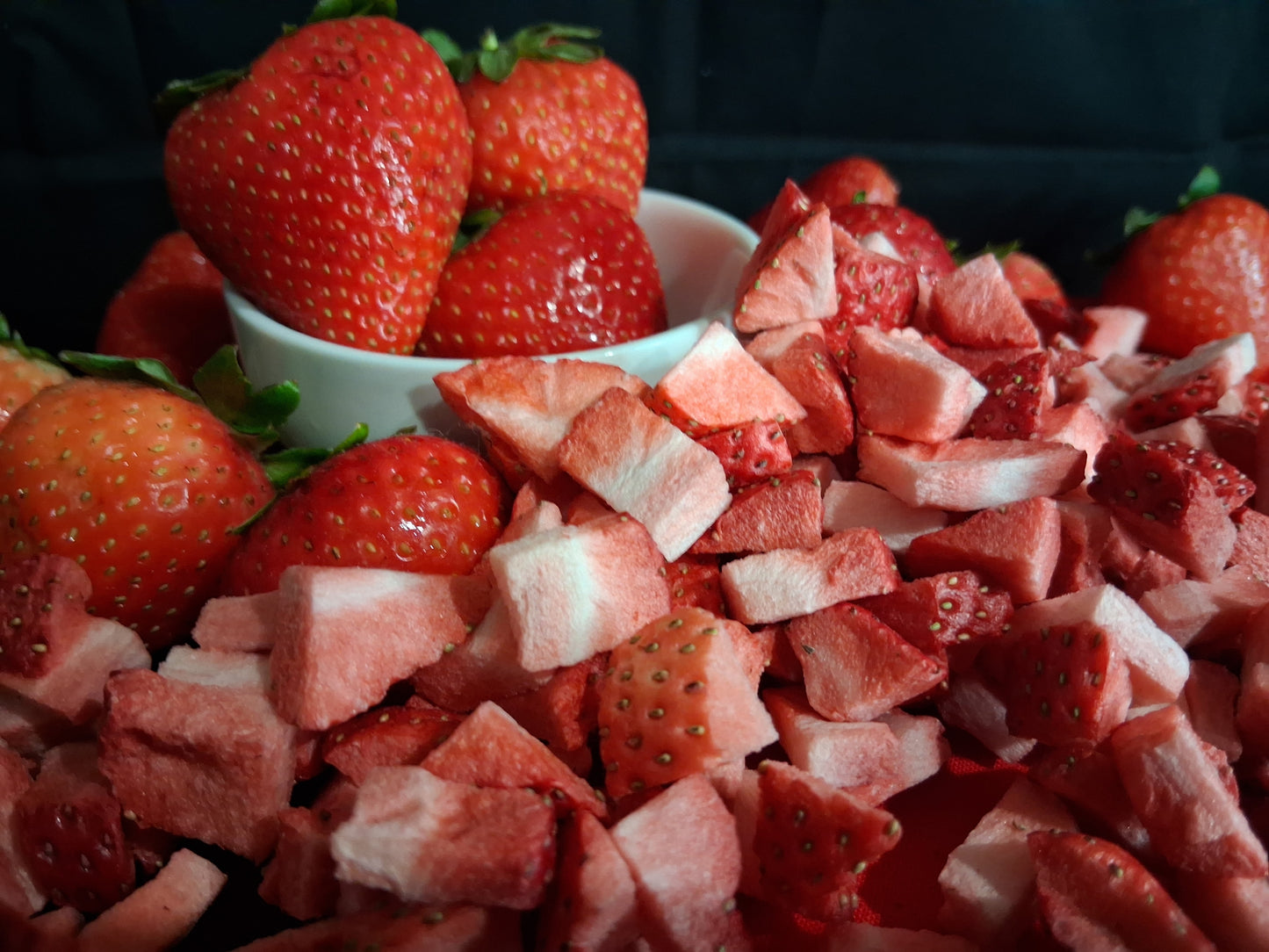 Freeze Dried Diced Strawberries 1 oz