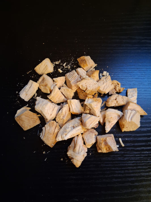 Freeze Dried Diced Cooked Chicken 1 oz
