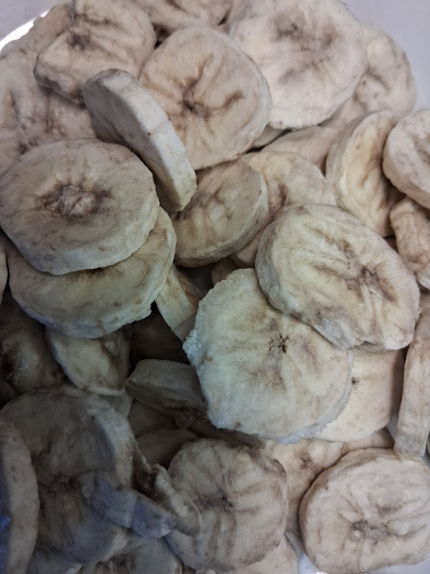 Freeze Dried Sliced Bananas