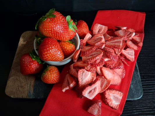 Freeze Dried Sliced Strawberries 1 oz