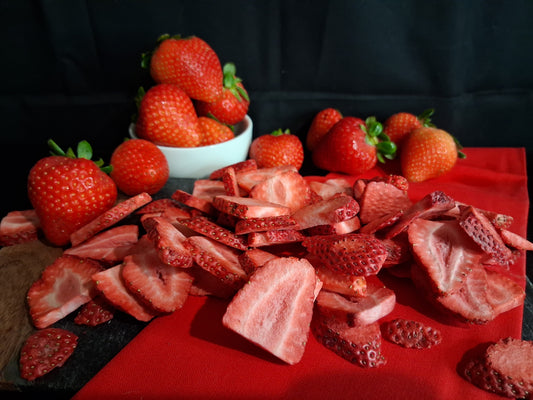 Freeze Dried Sliced Strawberries 1 oz