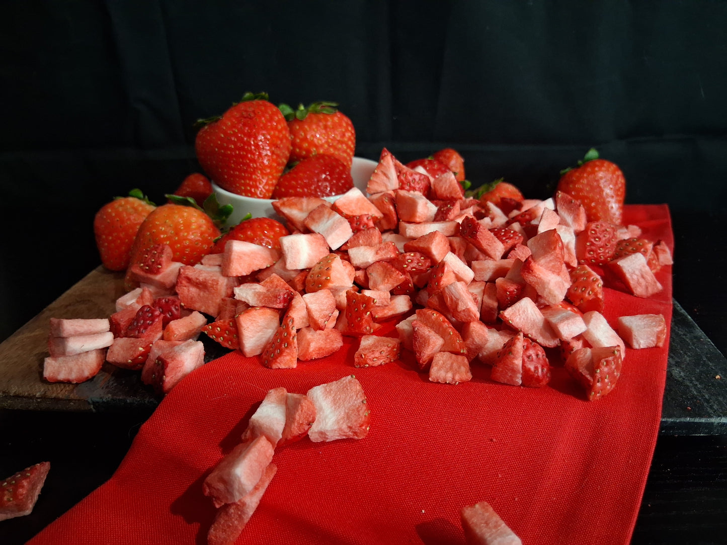 Freeze Dried Diced Strawberries 1 oz