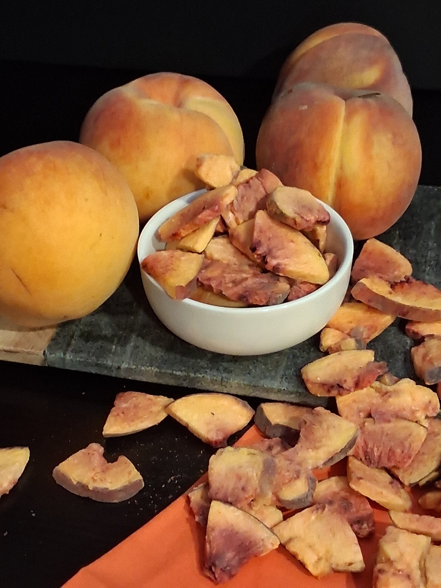 Freeze Dried Sliced Peaches